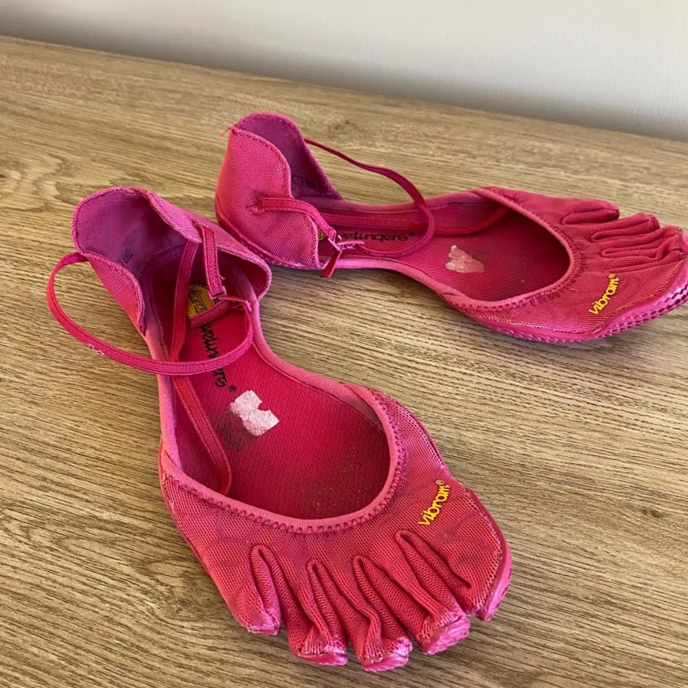 Vibram Pink FiveFingers Athletic Shoes